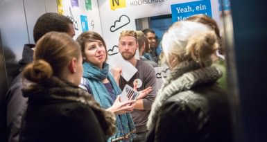 „Elevator-Show“ von Nexster nicht nur für die Entrepreneure ein Erfolg