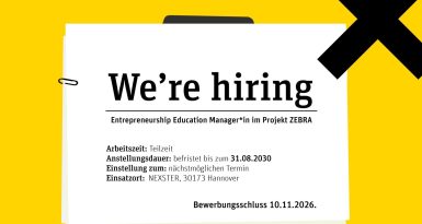 We’re hiring! Verstärkung für unser Education-Team gesucht